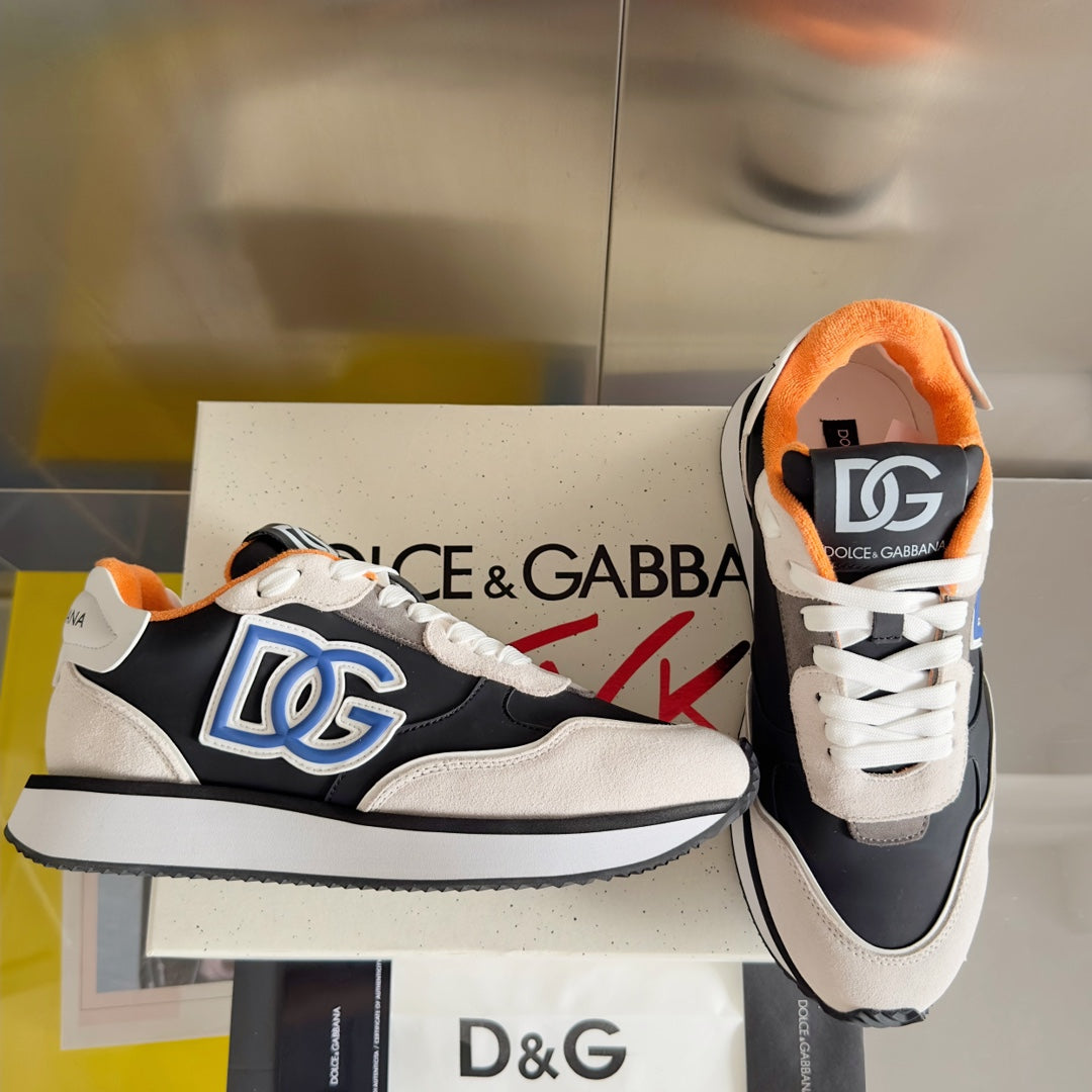 Dolce&Gabbana D&G Cushion Series Menâ€™s Casual Sports Shoes