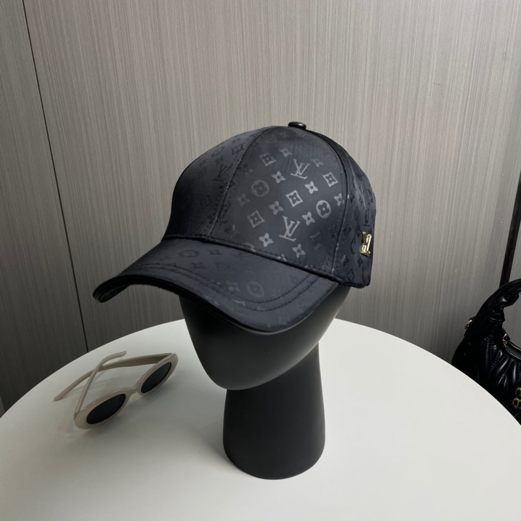 Louis Vuitton Unisex Baseball Cap - Custom Jacquard Design