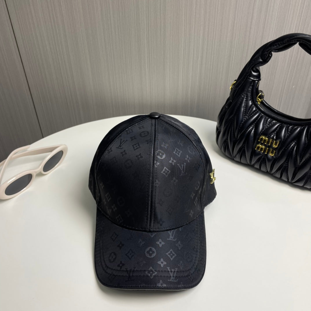 Louis Vuitton Unisex Baseball Cap - Custom Jacquard Design