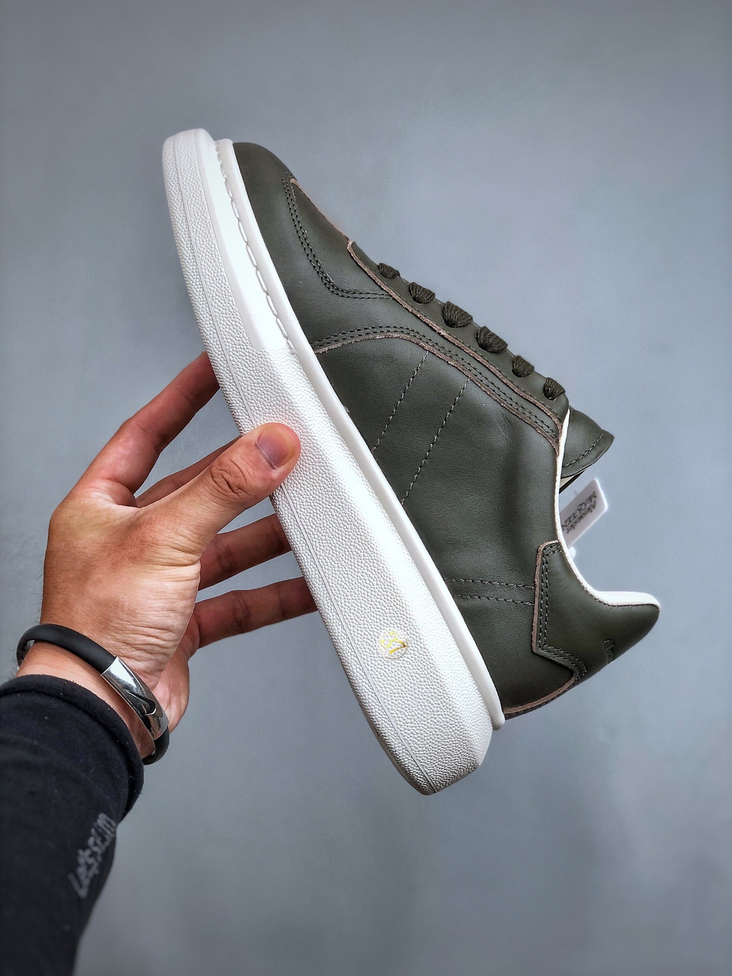 Alexander McQueen 2024 Leather Training Shoes