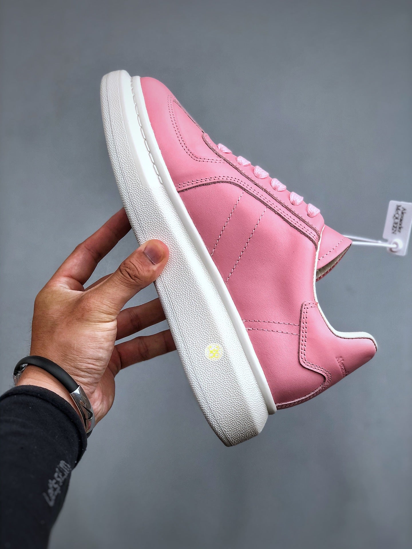 Alexander McQueen 2024 Moral Training Sneakers | Luxury Leather Shoes