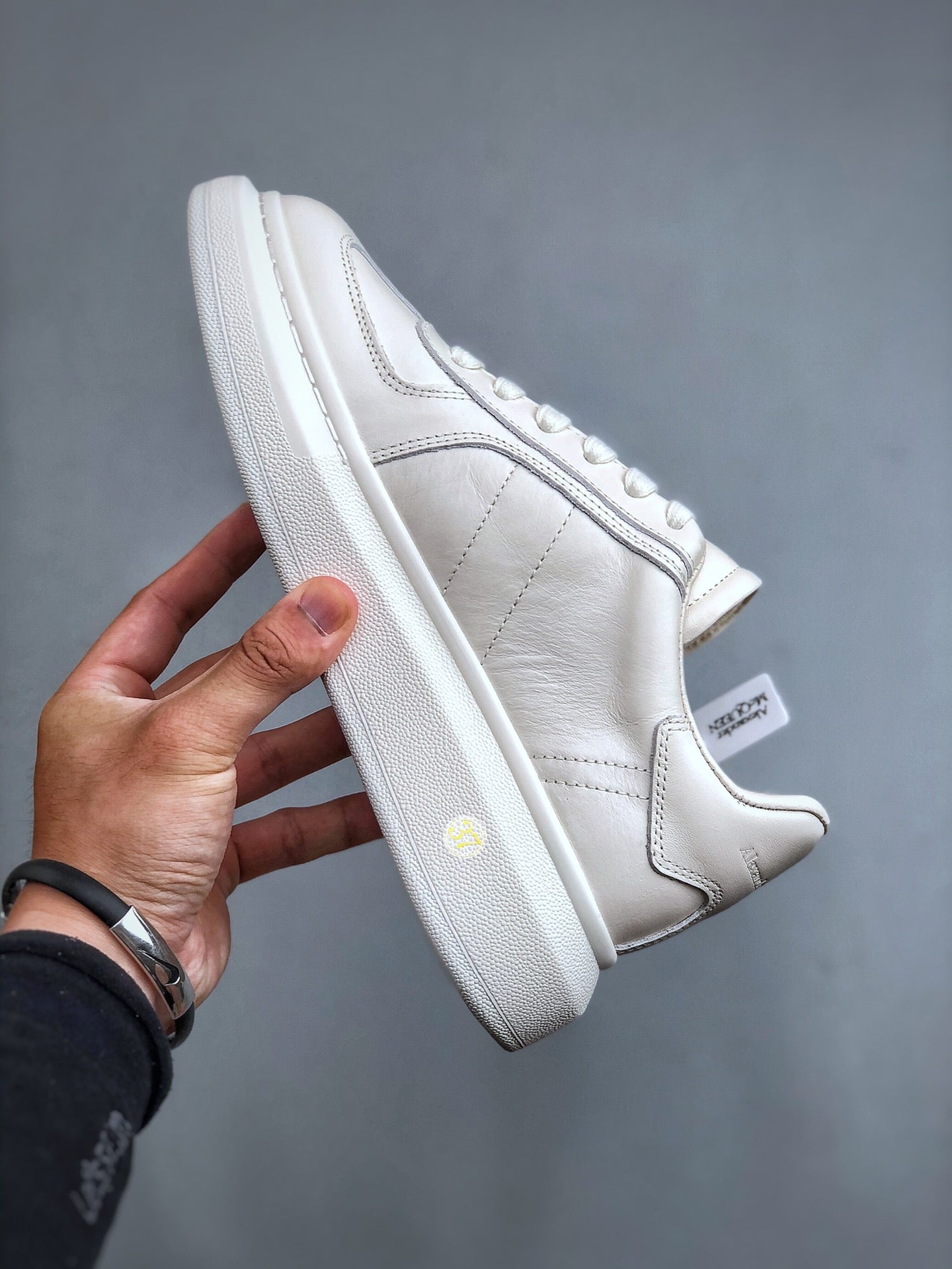 Alexander McQueen 2024 Luxury Leather Training Shoes