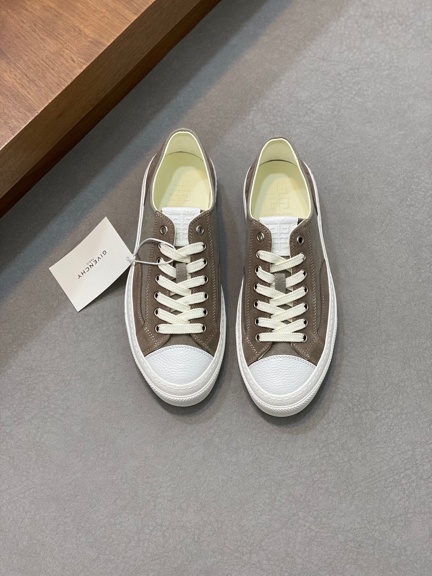 Givenchy Luxury Suede and Denim Sneakers