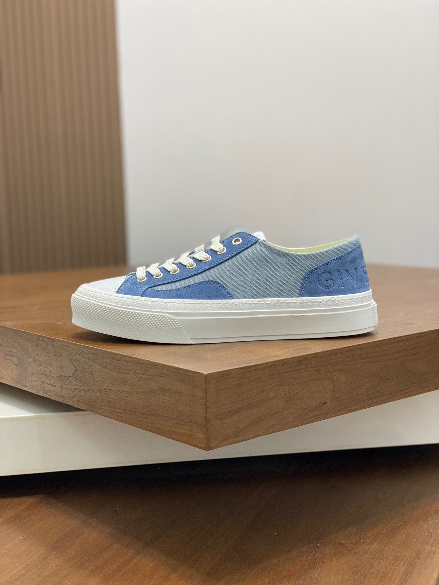 Givenchy High-End Suede and Tumbled Calfskin Sneakers