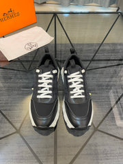 HermÃ¨s Low-Top Sneakers - Premium Leather, Customizable Sizes