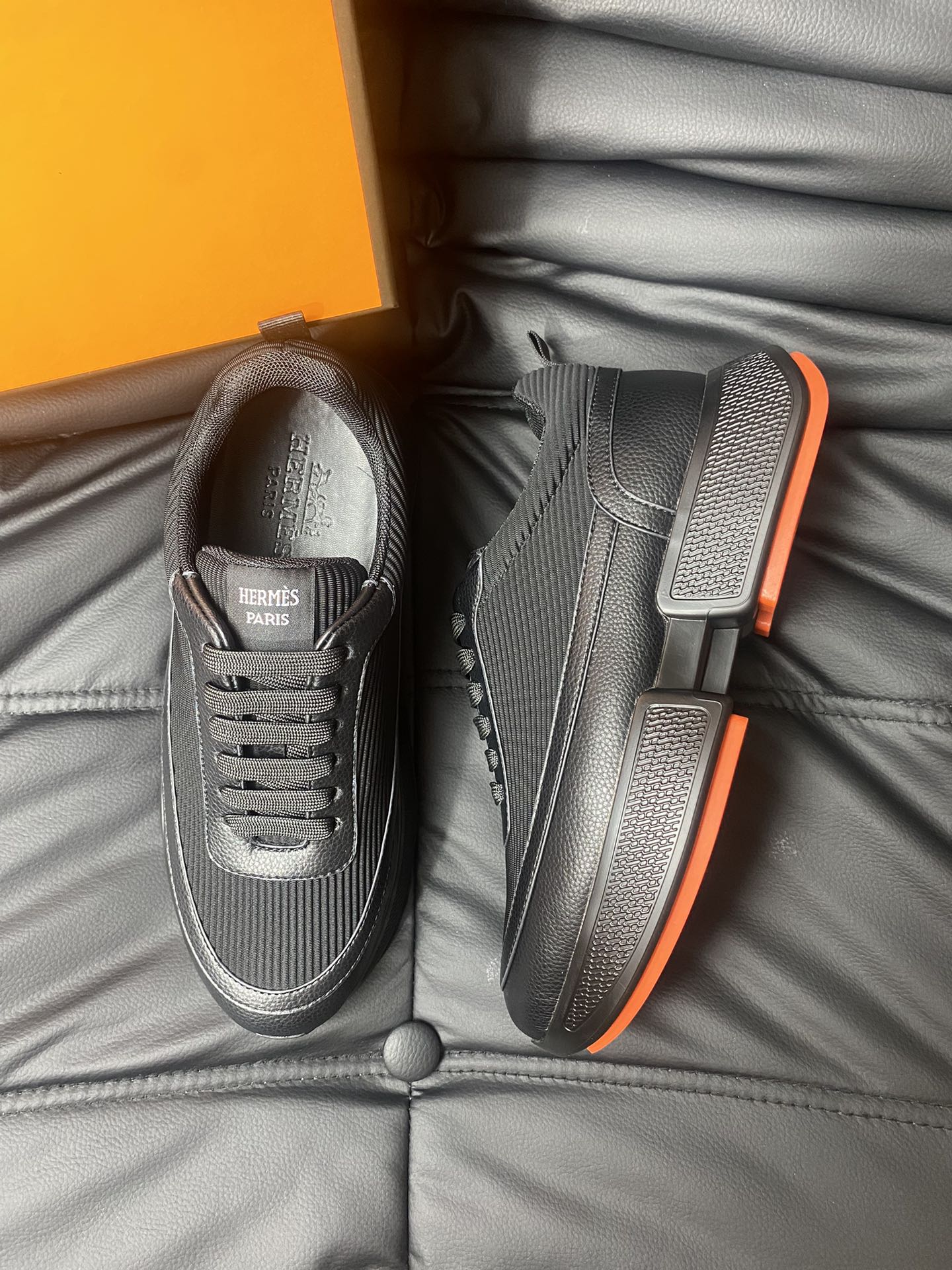 HermÃ¨s High-End Napa Calfskin Sneakers