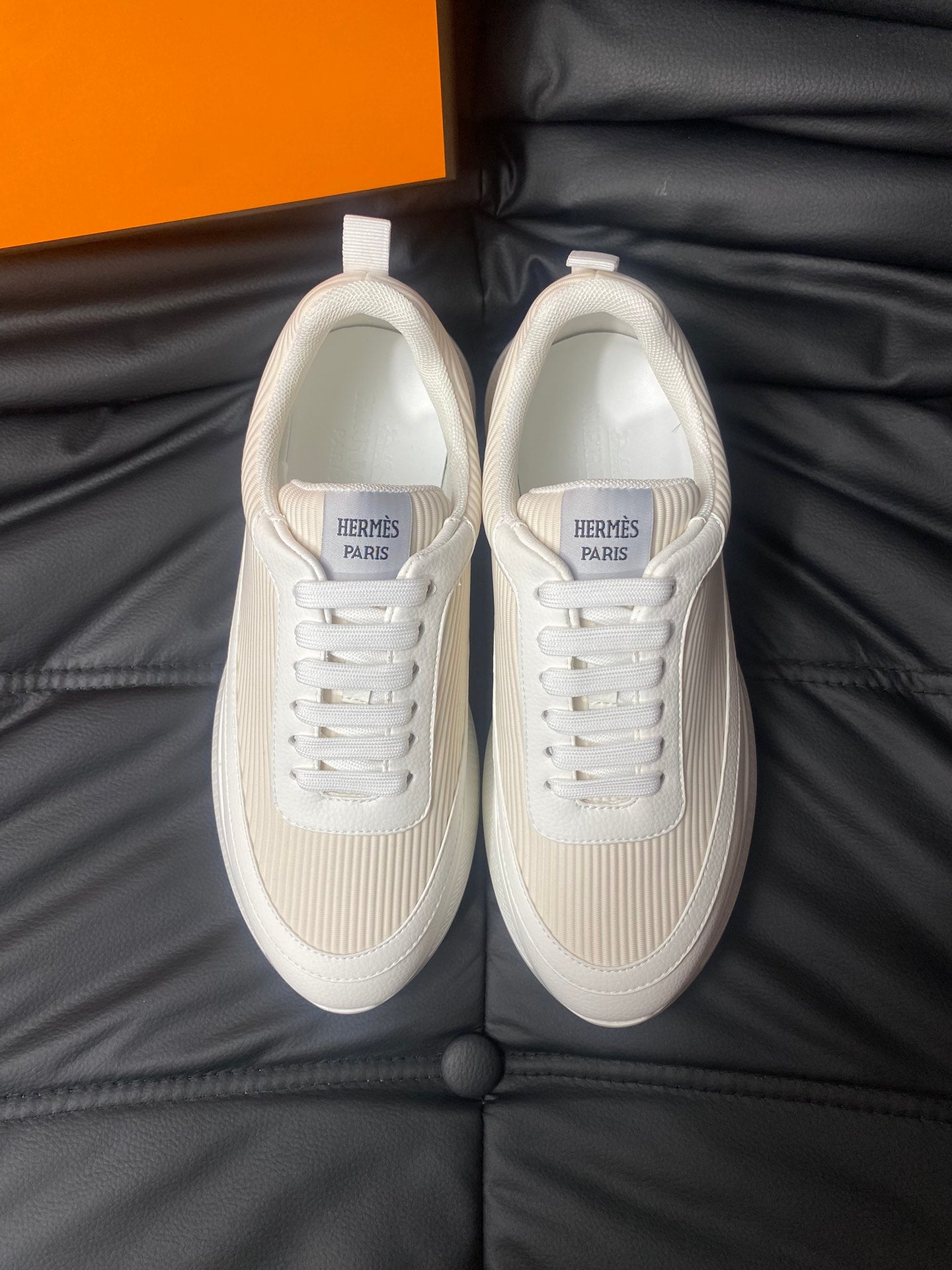 High-End Hermes Napa Calfskin Shoes