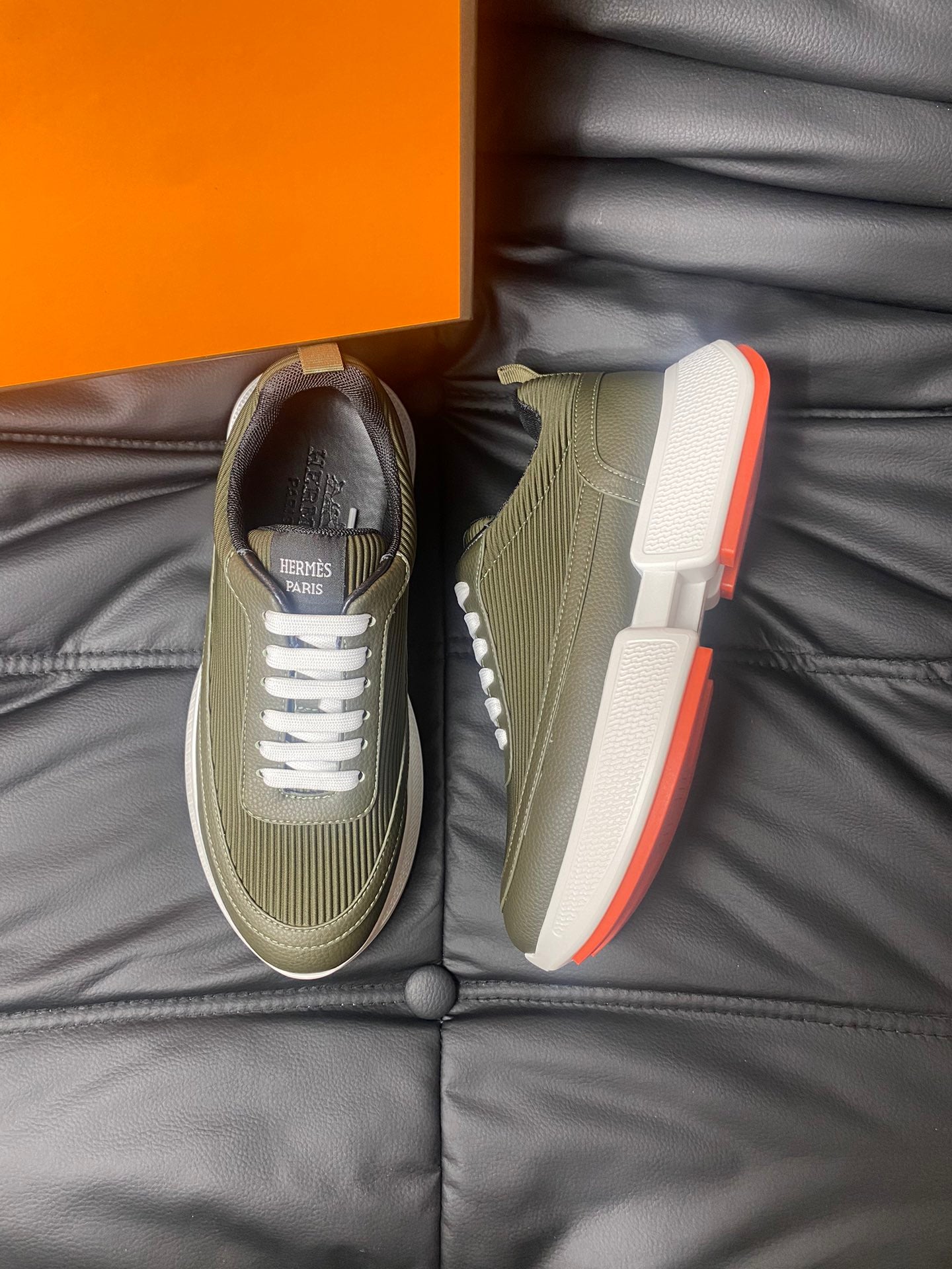 HermÃ¨s Premium Napa Calfskin Sneakers