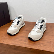 Valentino VLOGO PACE Men's Low-Top Sneakers - Multi-Material Design
