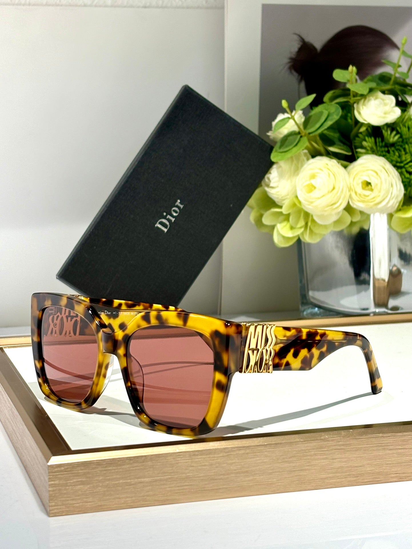 DIOR CDIO S2F Stylish Eyewear - Size 55-20-140