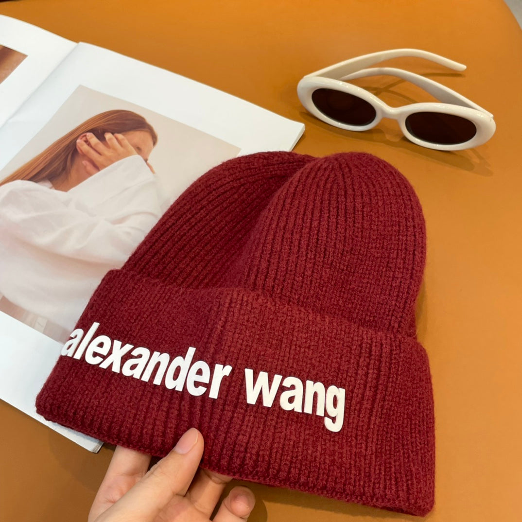 Alexander Wang Guanxin Wool Knitted Hat - Unisex, Soft & Elastic