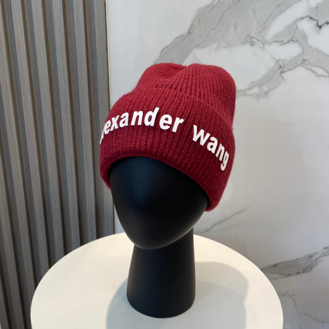 Alexander Wang Guanxin Wool Knitted Hat - Unisex, Soft & Elastic