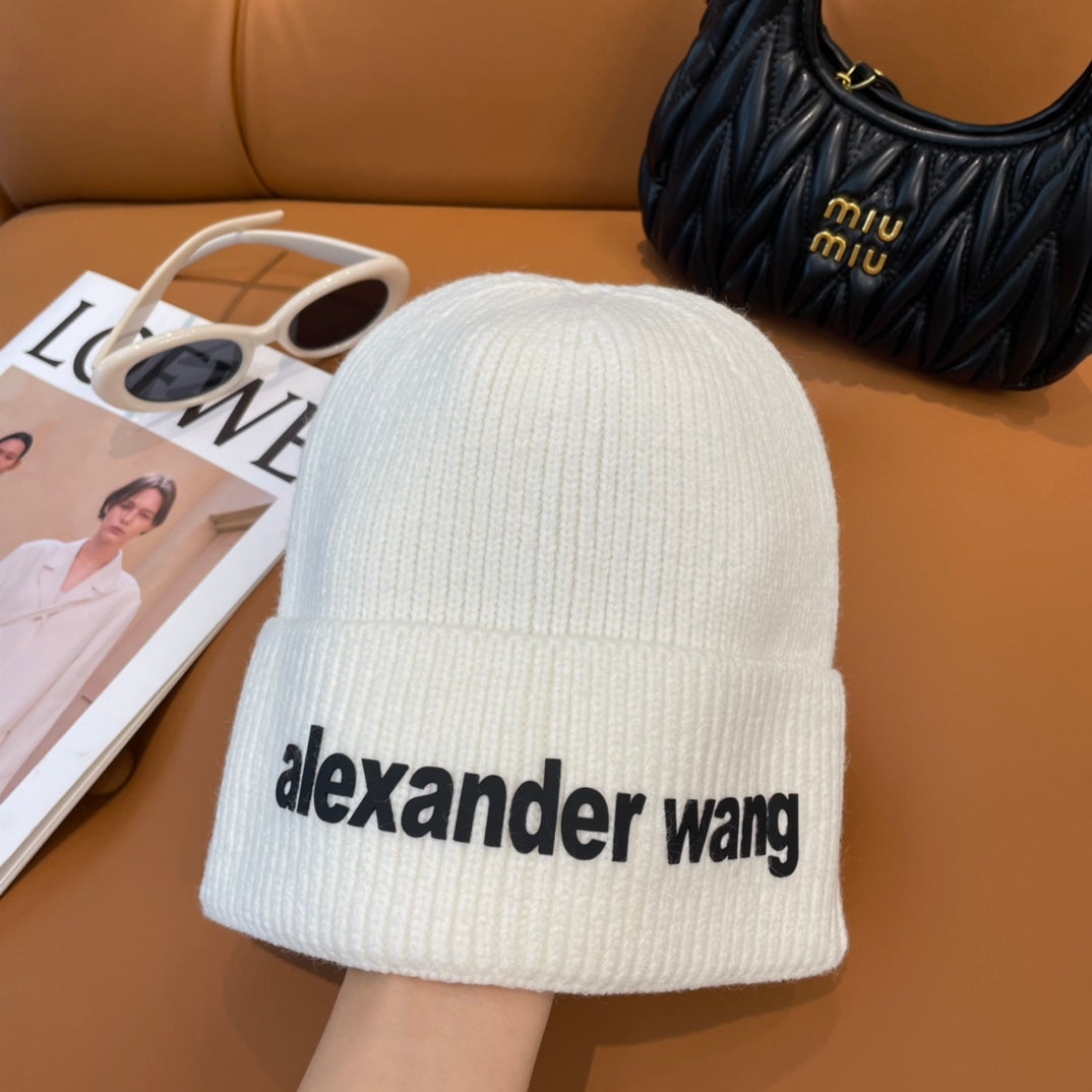 Alexander Wang Guanxin Wool Knitted Hat - Unisex, Soft, and Versatile