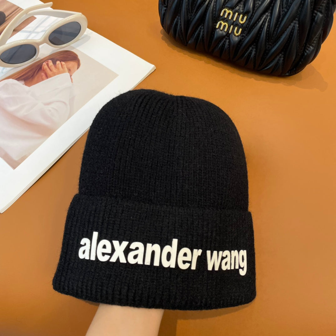 Alexander Wang Guanxin Wool Knitted Hat - Unisex & Versatile