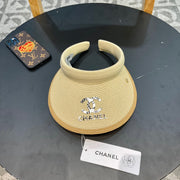 Women's Summer Straw Sun Hat - UV Protection Beach Hat with Large Brim