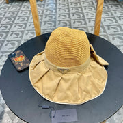 PRADA Women's Large Brim UV Protection Sun Hat
