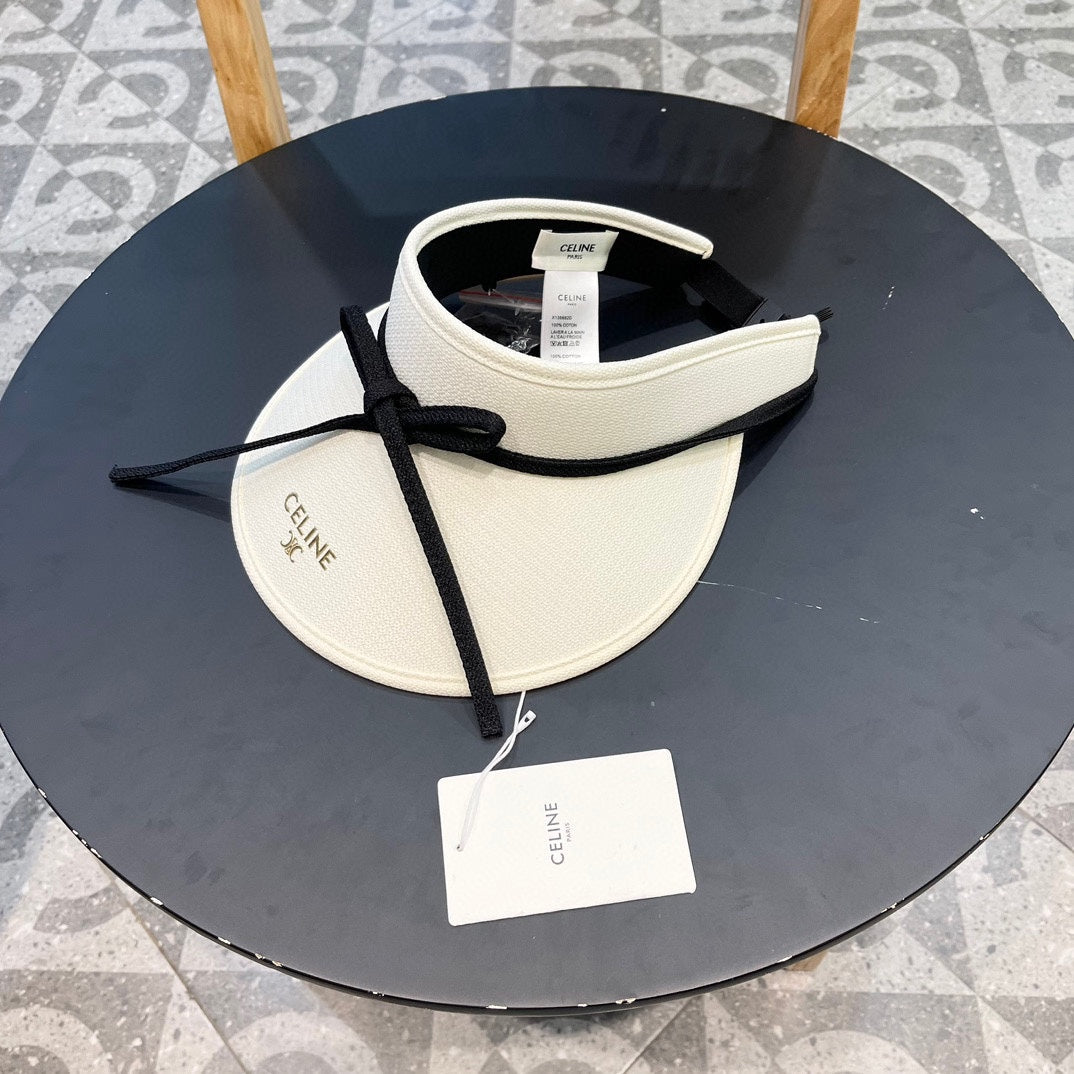 Korean Style Bow Element Summer Hat for Girls - UV Protection