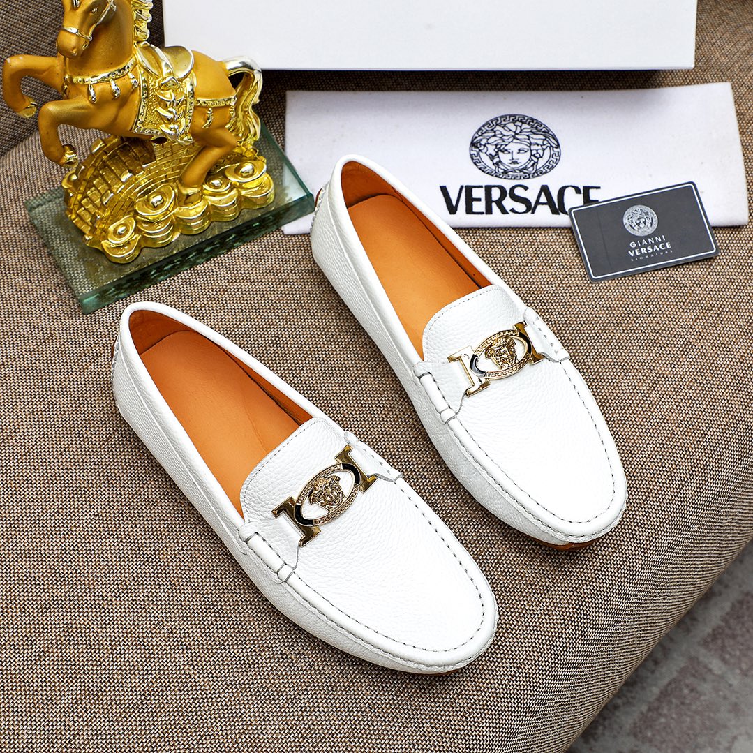 Versace Men's Premium Beanie Shoes - Elegant Style & Comfort