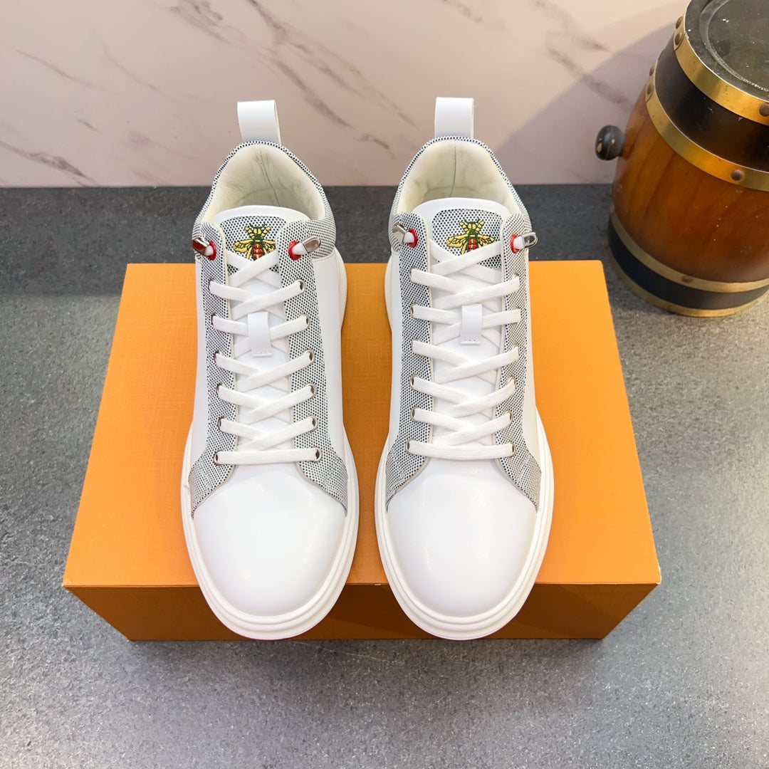 GUCCI Men's Elegant Leather & Velvet Lined Shoe - Sizes 38-44