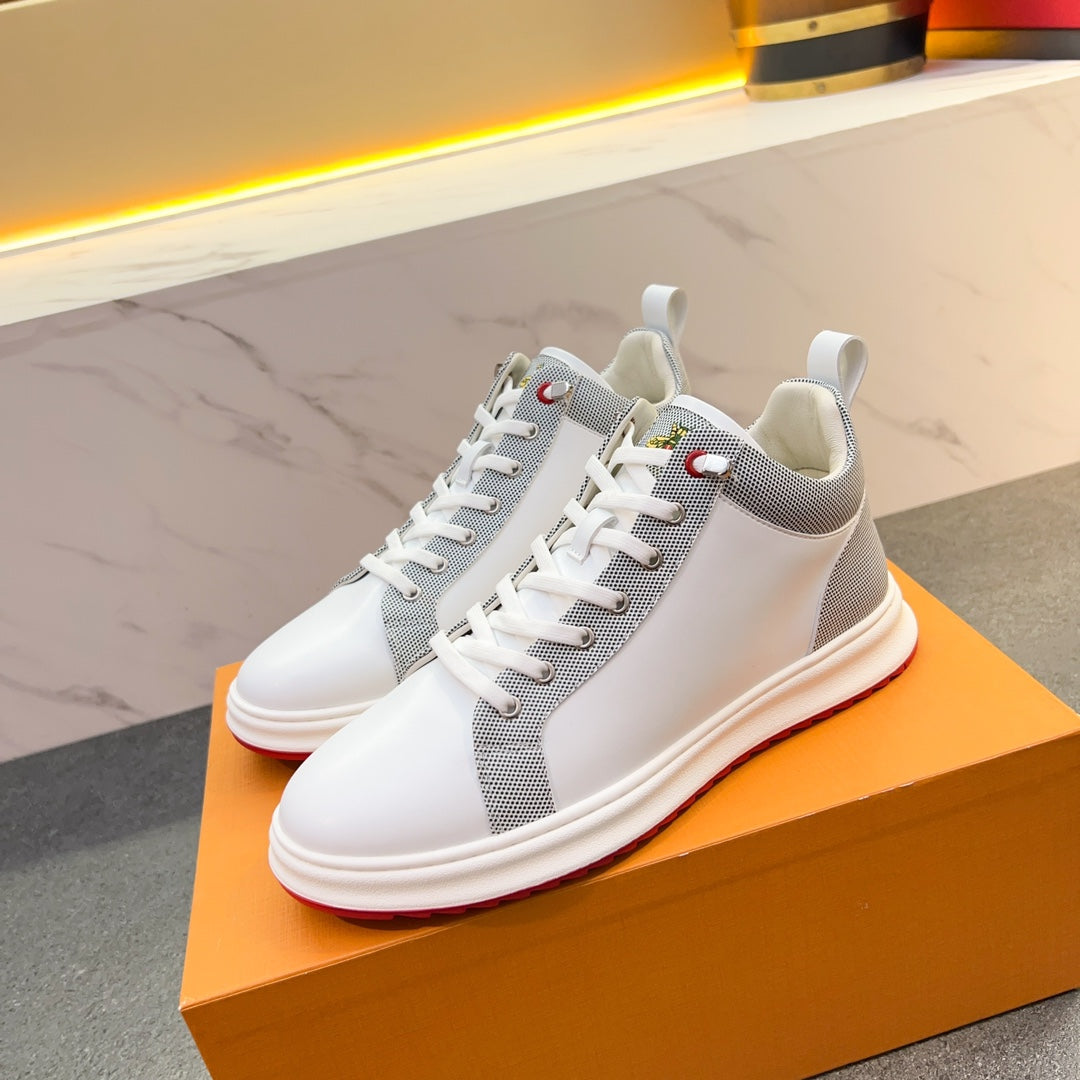 GUCCI Men's Elegant Leather & Velvet Lined Shoe - Sizes 38-44