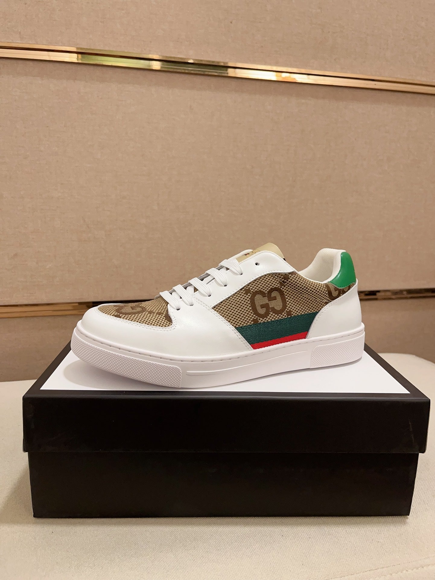 Gucci Men's Premium Casual Shoes - High-Quality Leather