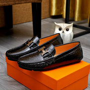 Premium Men's Classic Slip-On Leather Shoes