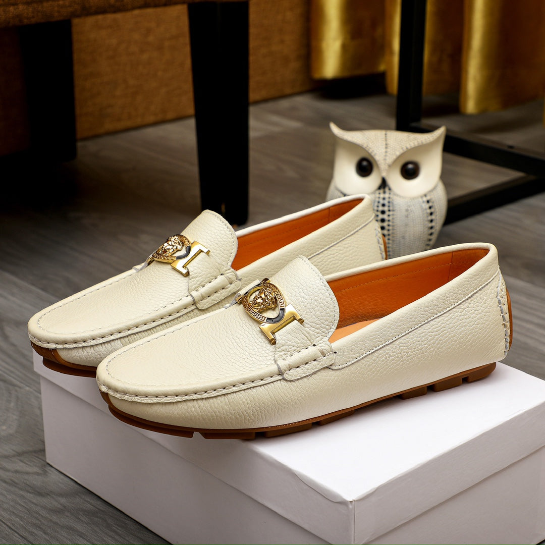 Versace Men's Premium Beanie Shoes â€“ Stylish & Durable Footwear