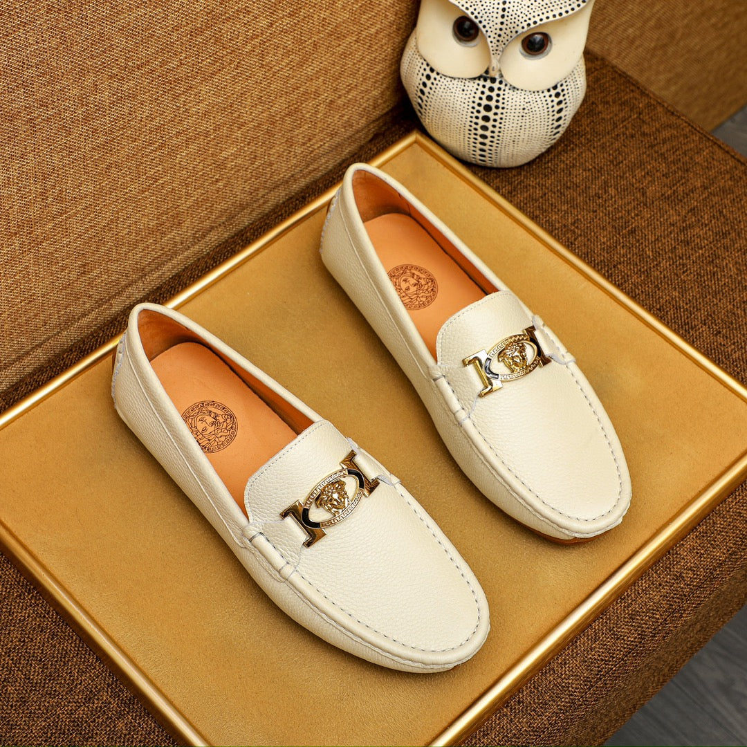 Versace Men's Premium Beanie Shoes â€“ Stylish & Durable Footwear