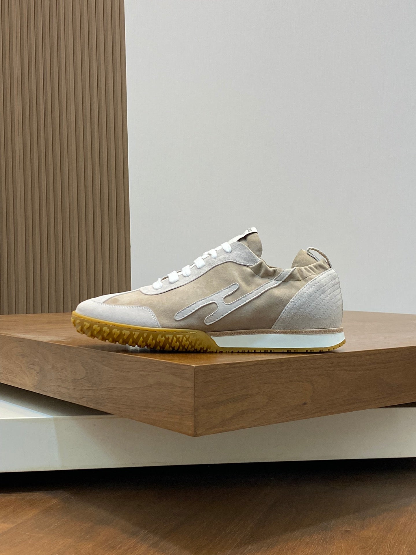 High-End Hermes Nubuck Calfskin Sneakers for Custom Comfort