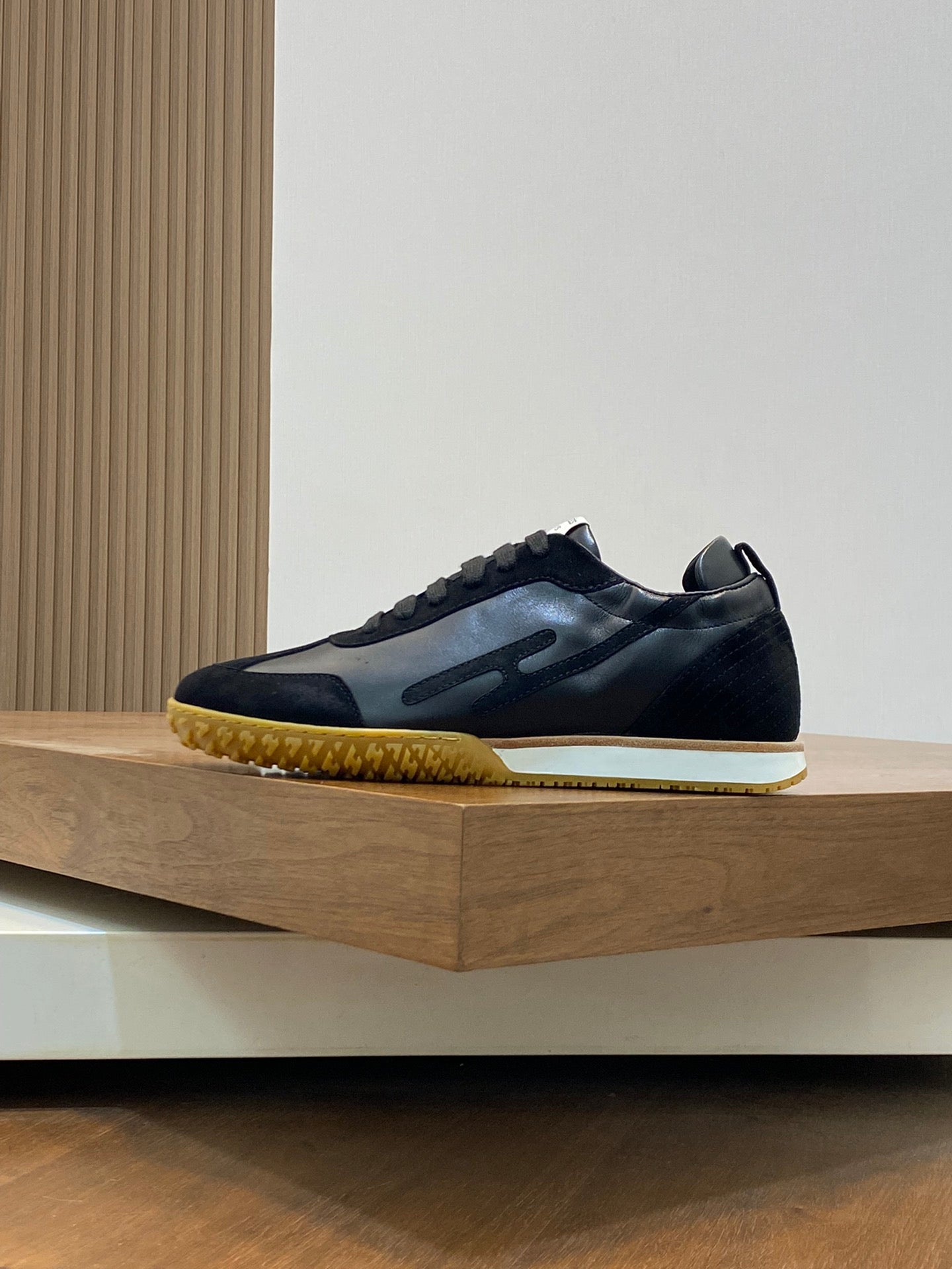 Hermes Nubuck Calfskin Designer Sneakers