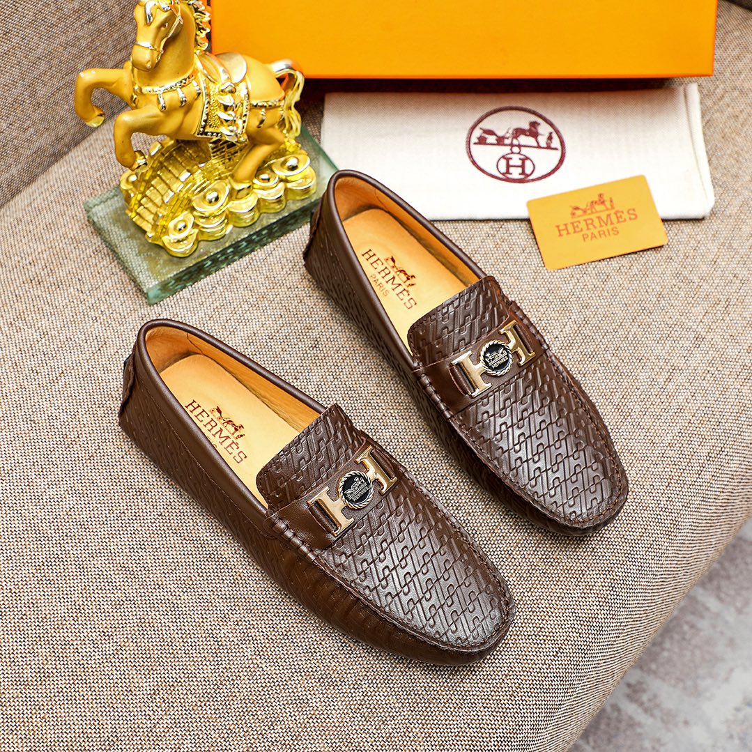 Premium Men's Slip-On Leather Shoes