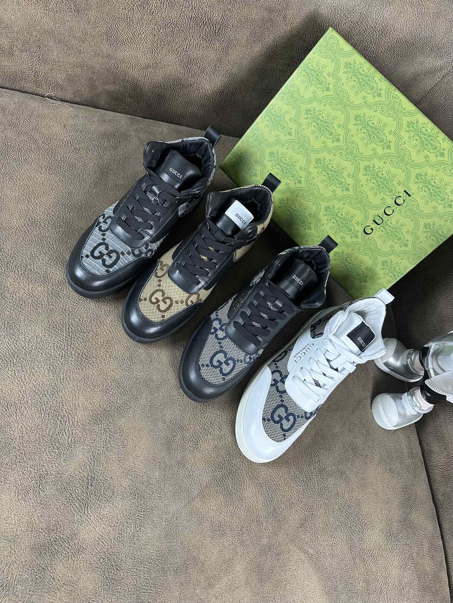 Gucci Men's All-Season Sports Casual Shoes - 2023 Model