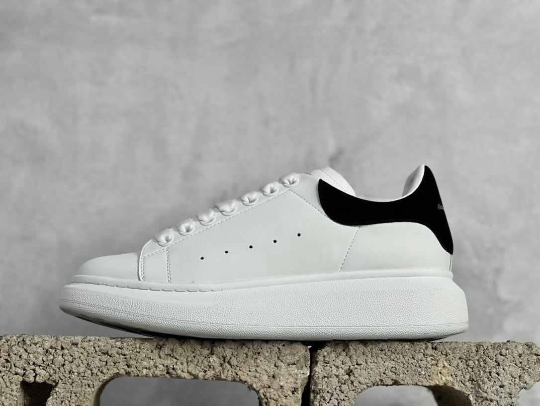 Alexander McQueen White Sneakers with NFC Anti-Counterfeiting Chip