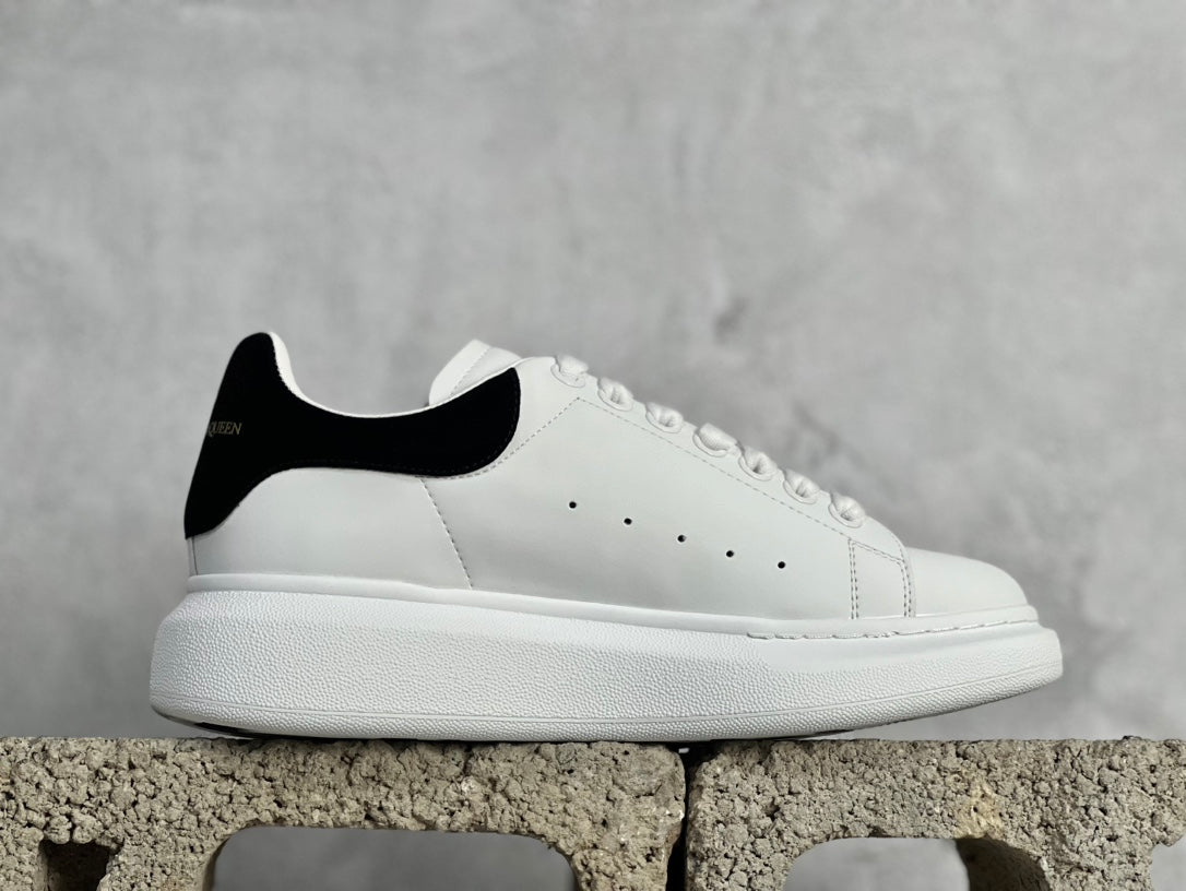 Alexander McQueen White Sneakers with NFC Anti-Counterfeiting Chip