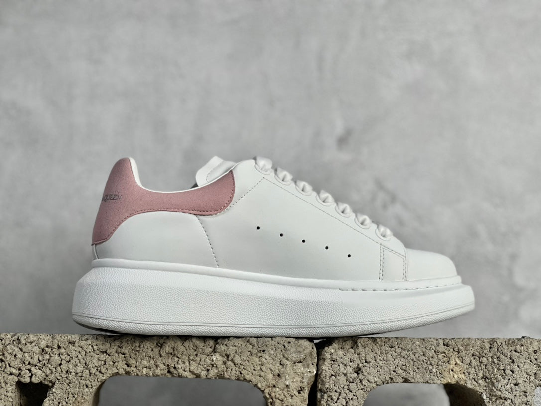 Alexander McQueen White Sneakers with Anti-Counterfeiting Chip - Full Set Packaging