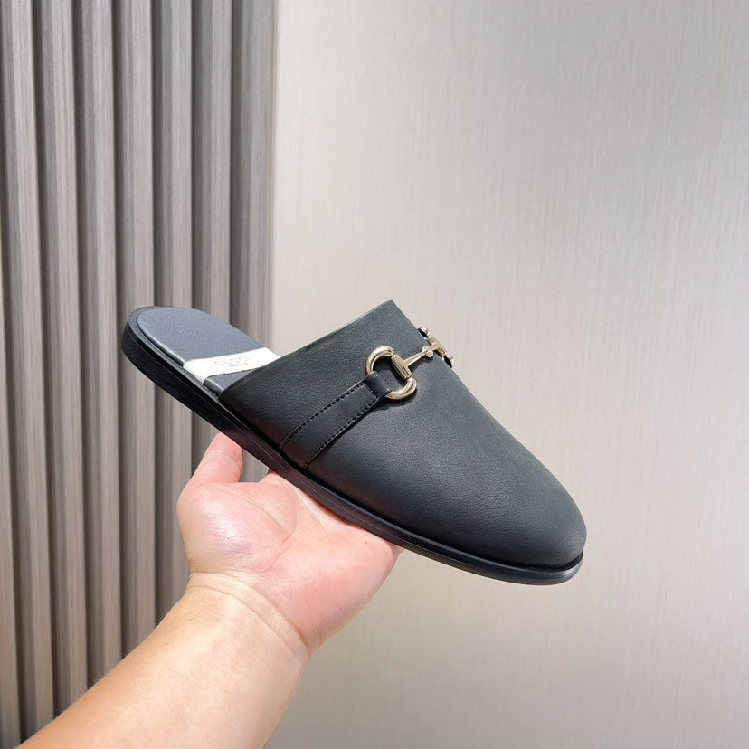 Premium GUCCI Half Support Toe-Toe Shoes for Versatile Style