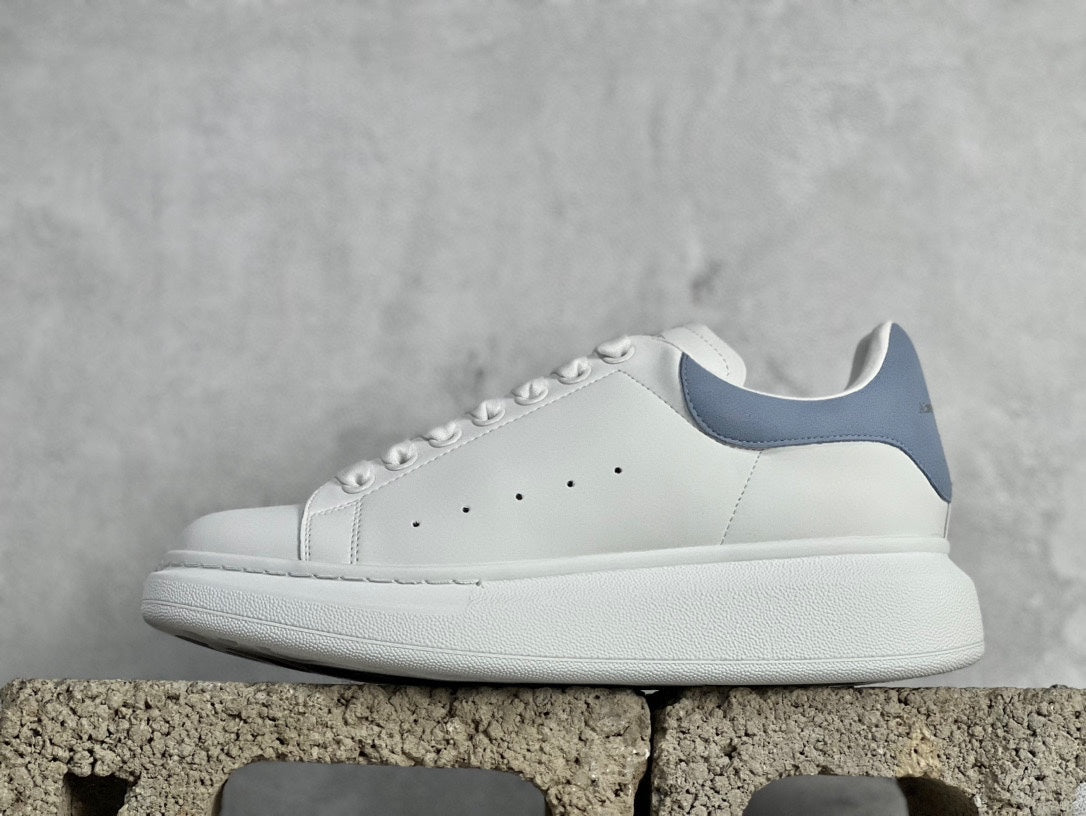 Alexander McQueen White Sneakers with Anti-Counterfeiting Technology