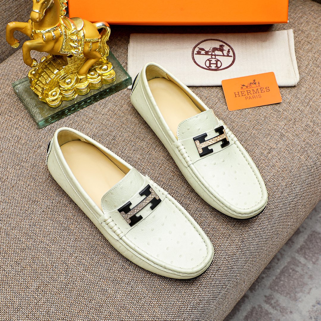 Classic Men's Leather Slip-On Shoes - Premium Quality