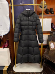 Moncler Premium Long Hooded Down Jacket for Women