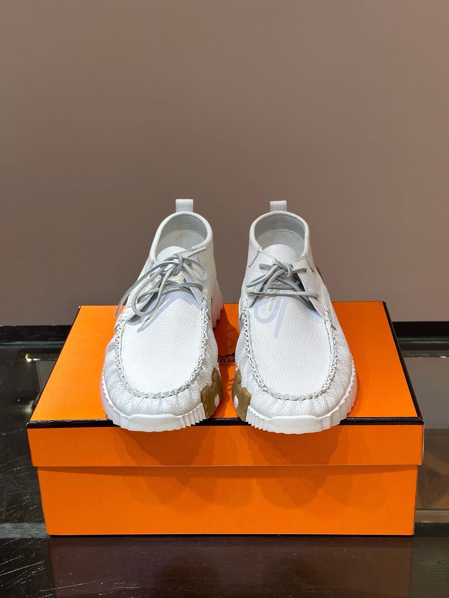 Herm's 2024 Men's Casual Lace-Up Sports Shoes