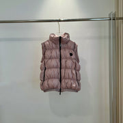 Women's Moncler Autumn/Winter Down Vest â€“ Stylish Pleated Design