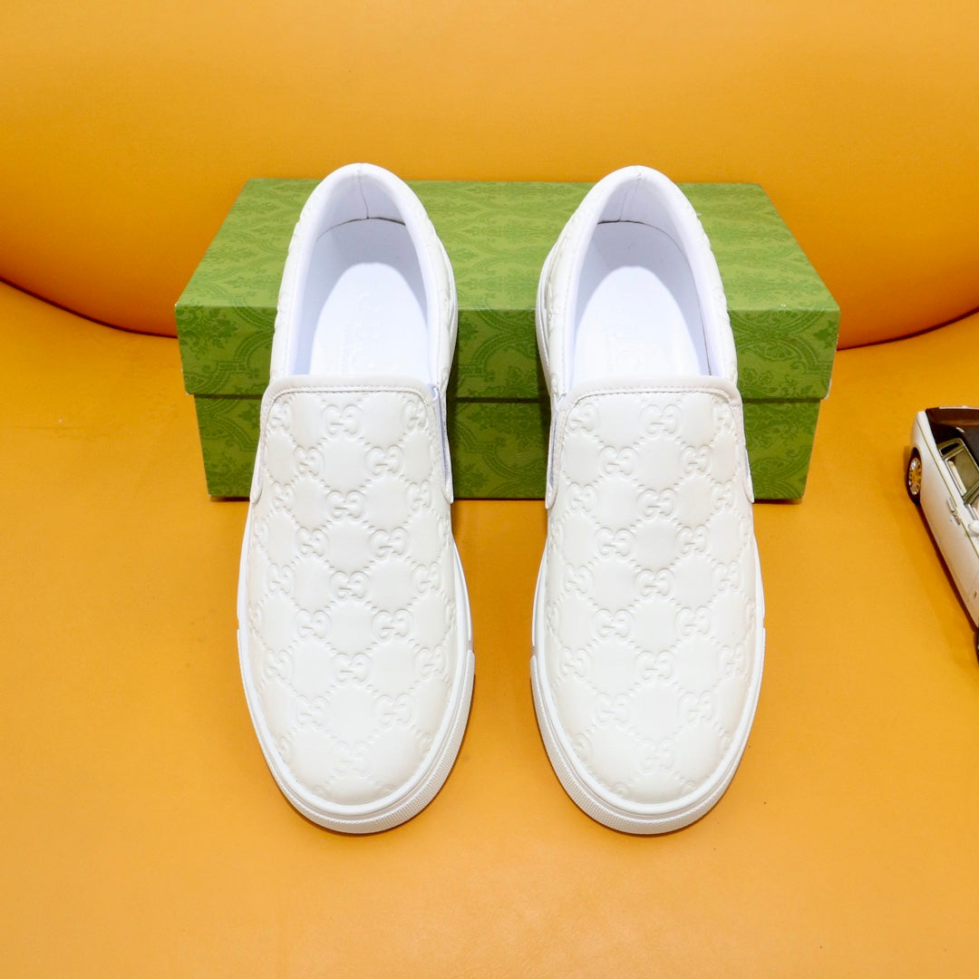 Authentic Gucci Men's Casual Summer Driving Shoes - 2024 Collection