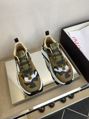 Valentino Camouflage Casual Sports Sneakers (Sizes 39-45)