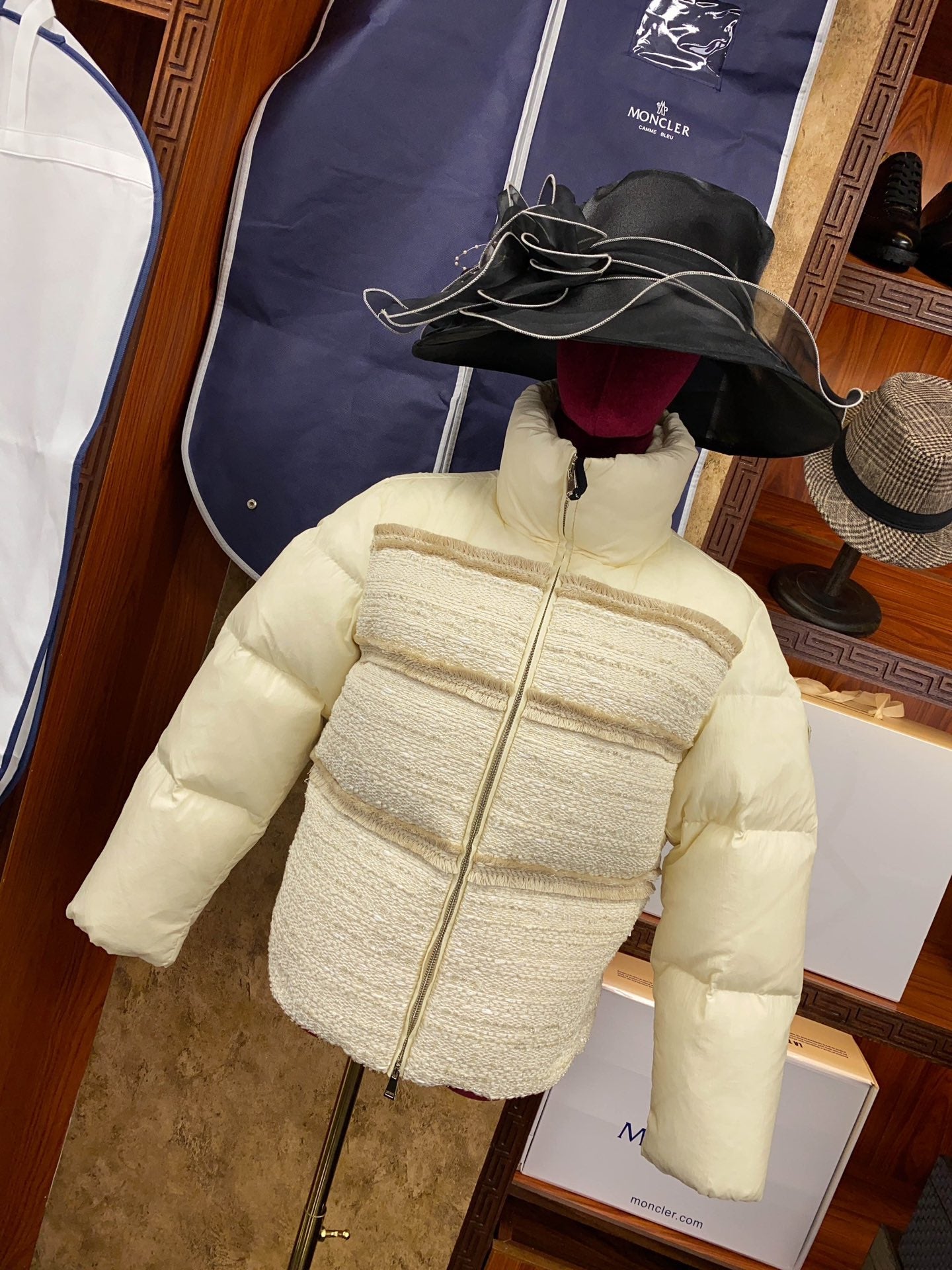 Moncler Aucun Women's Luxe Down Jacket