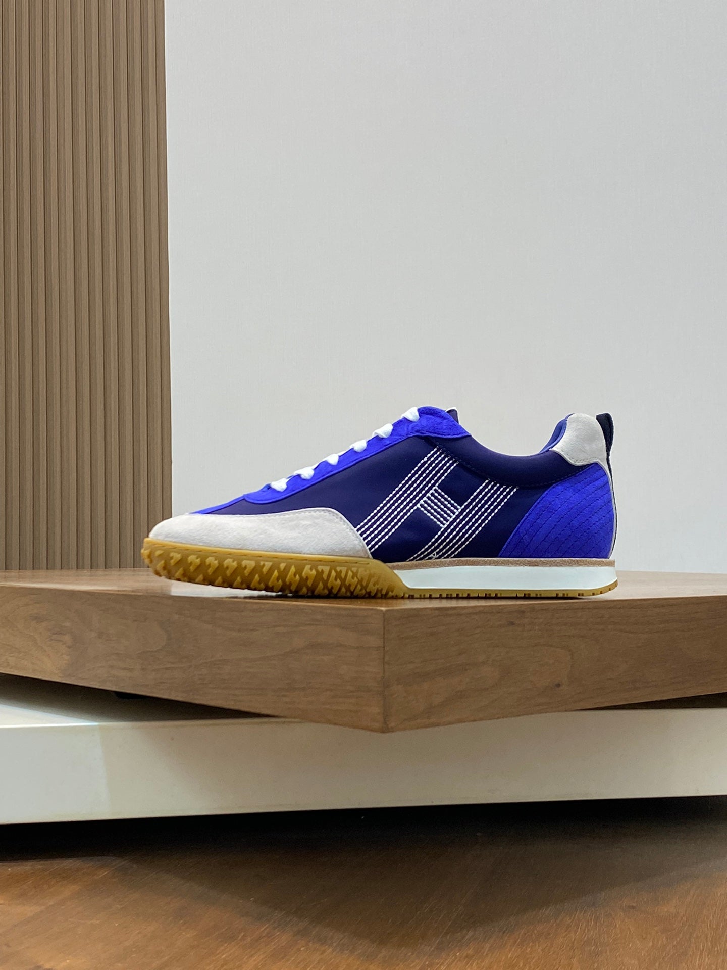 Hermes High-End Nubuck Calfskin Sneakers