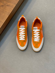 High-End Hermes Nubuck Calfskin Sneakers for Men