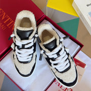 Valentino PinkPp Limited Edition Couples' Thick Sole Casual Sports Shoes