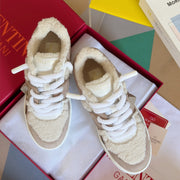 Valentino PinkPp Limited Edition Thick Sole Bread Shoes - Couple Style