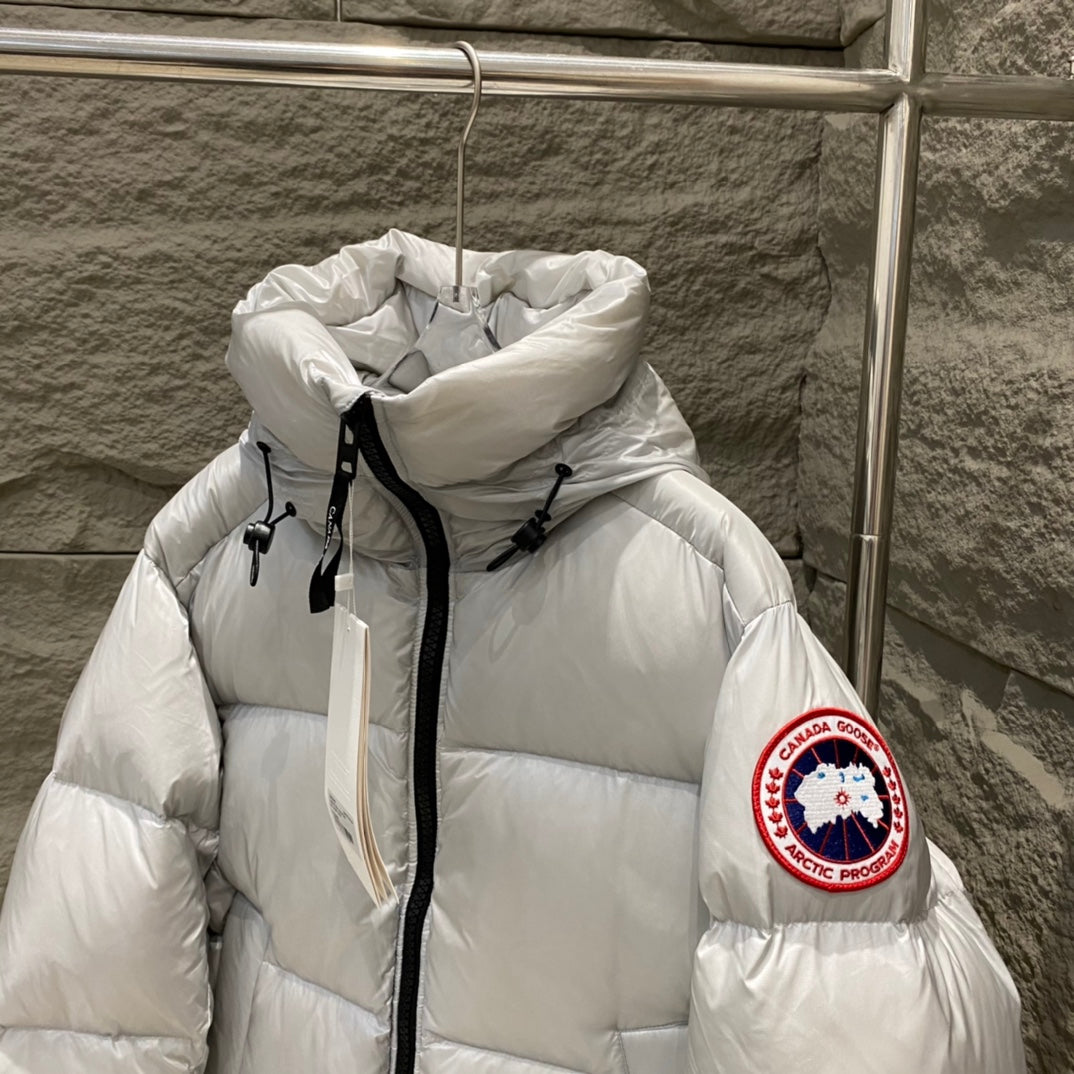 Canada Goose Crofton Silver Birch Down Jacket