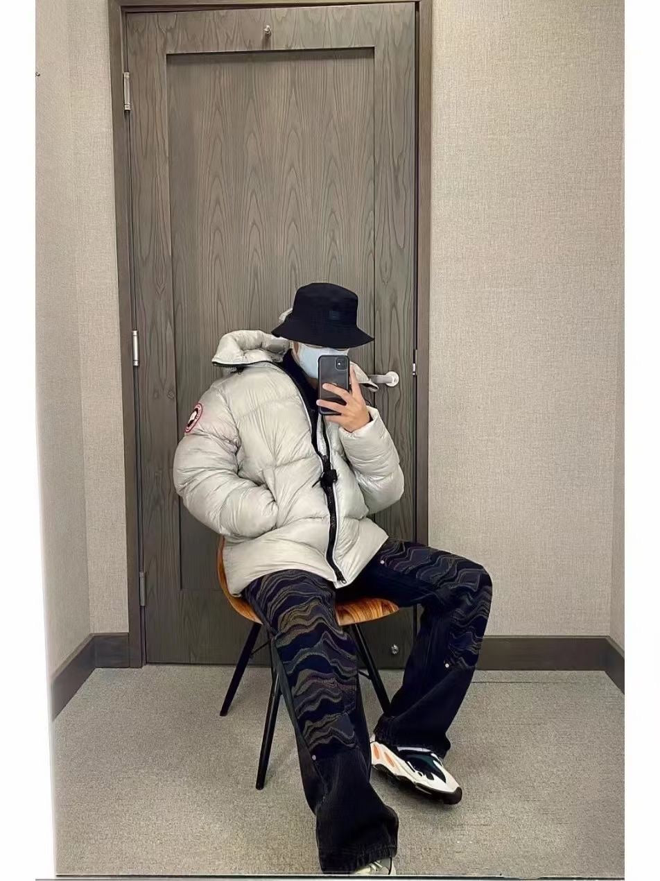 Canada Goose Crofton Red Label Down Jacket - Silver Birch